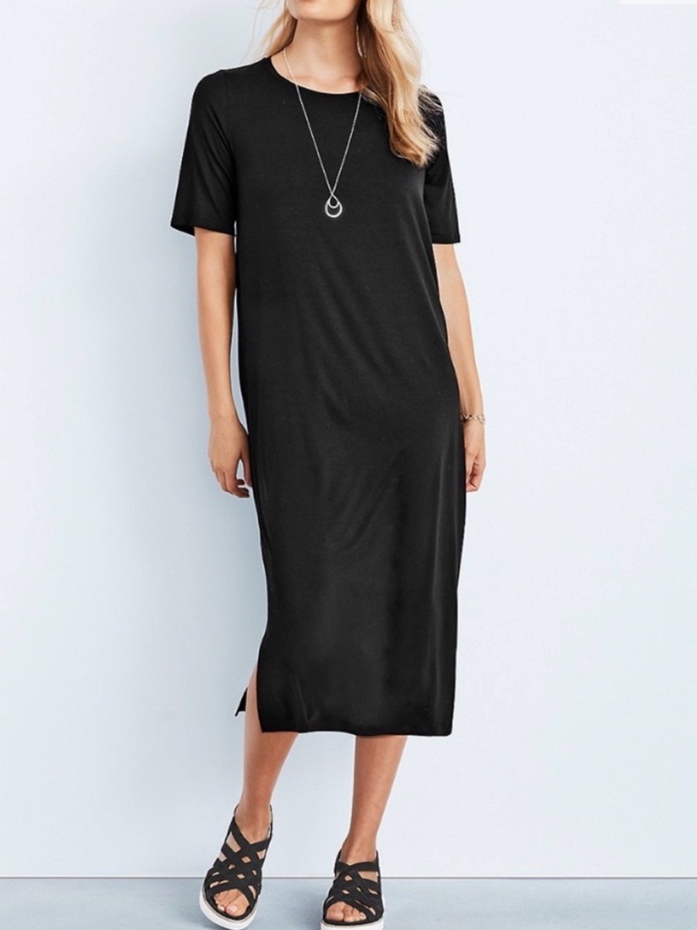Eileen Fisher Stretch T-Shirt Dress